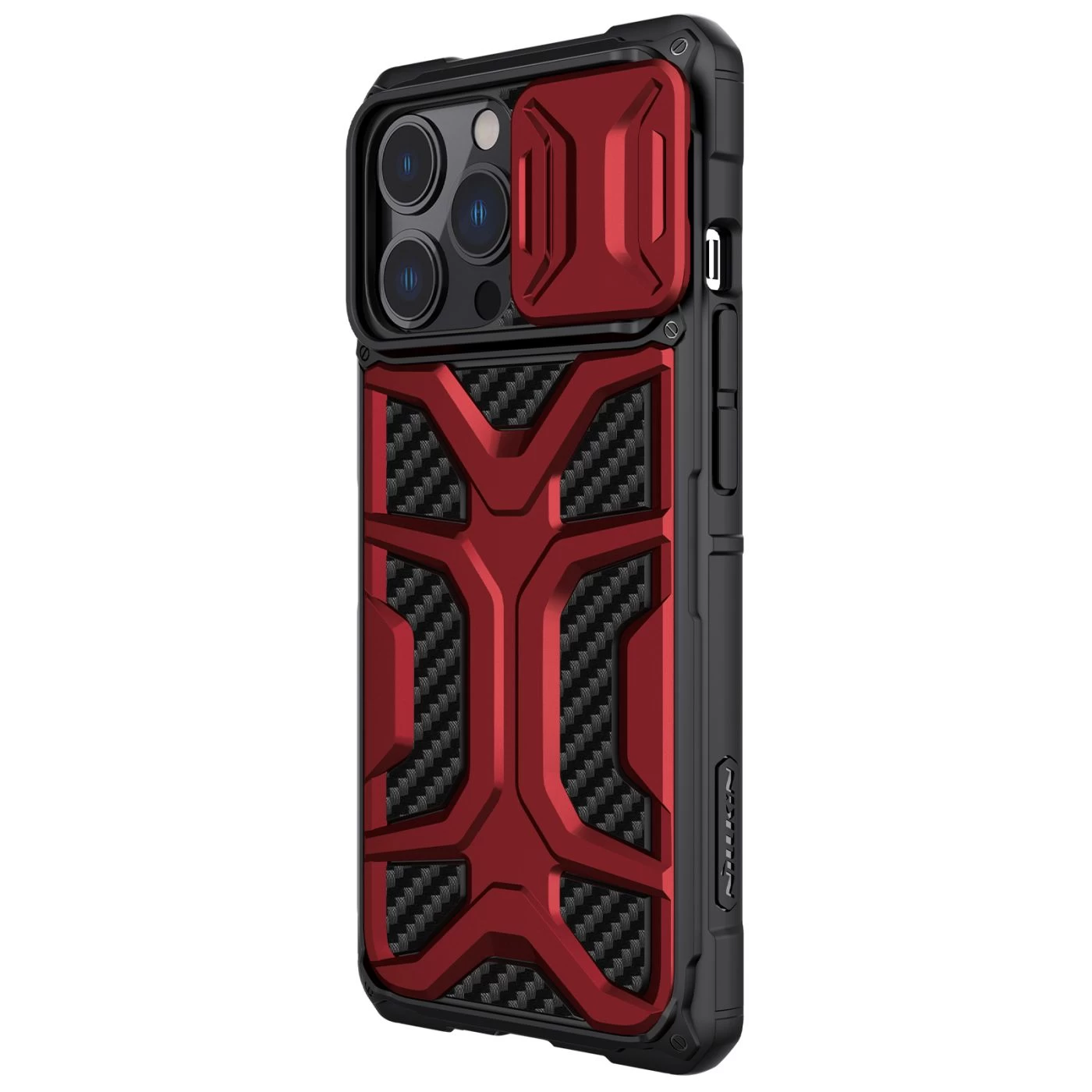 Apple iPhone 13 Pro skal röd Nillkin Adventurer