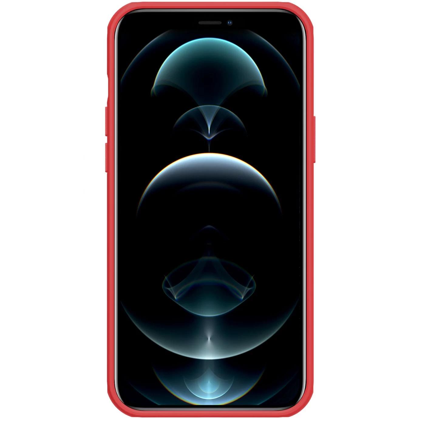 Apple iPhone 13 Pro skal röd Nillkin Super Frosted Shield