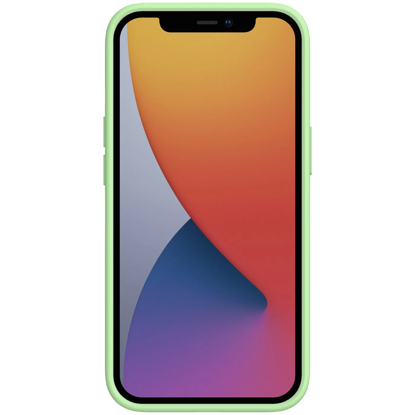 Apple iPhone 13 Pro skal grön Nillkin CamShield Silky Silicon