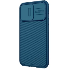 Apple iPhone 13 Pro case blue Nillkin CamShield Magnetic 