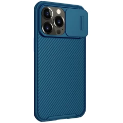 Apple iPhone 13 Pro case blue Nillkin CamShield Magnetic 