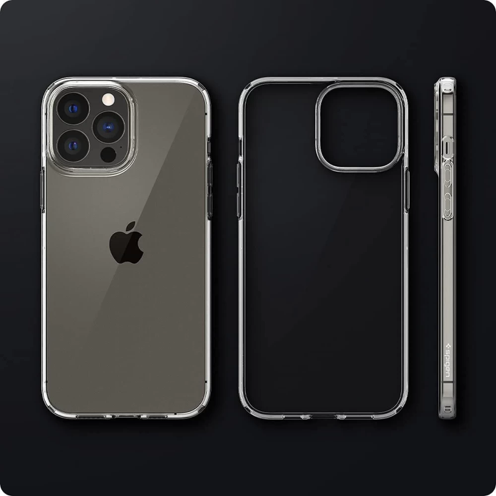 Apple iPhone 13 Pro Max ümbris läbipaistev SPIGEN Liquid Crystal