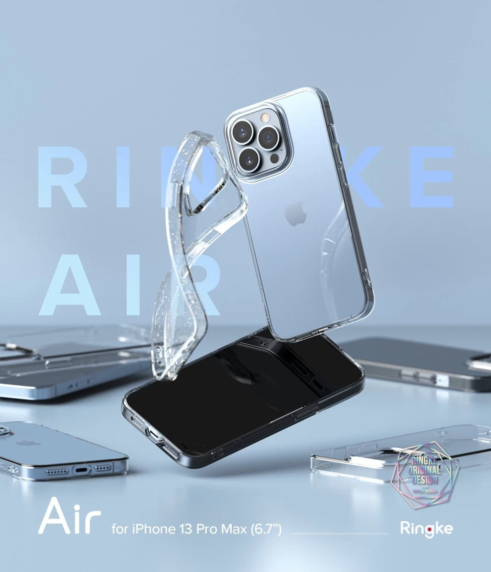 Apple iPhone 13 Pro Max ümbris läbipaistev RINGKE Air