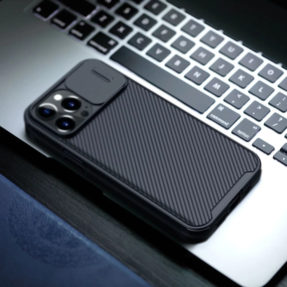 Apple iPhone 13 Pro Max case black Nillkin CamShield