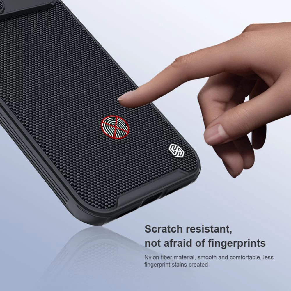 Apple iPhone 13 Pro Max skal svart Nillkin Textured