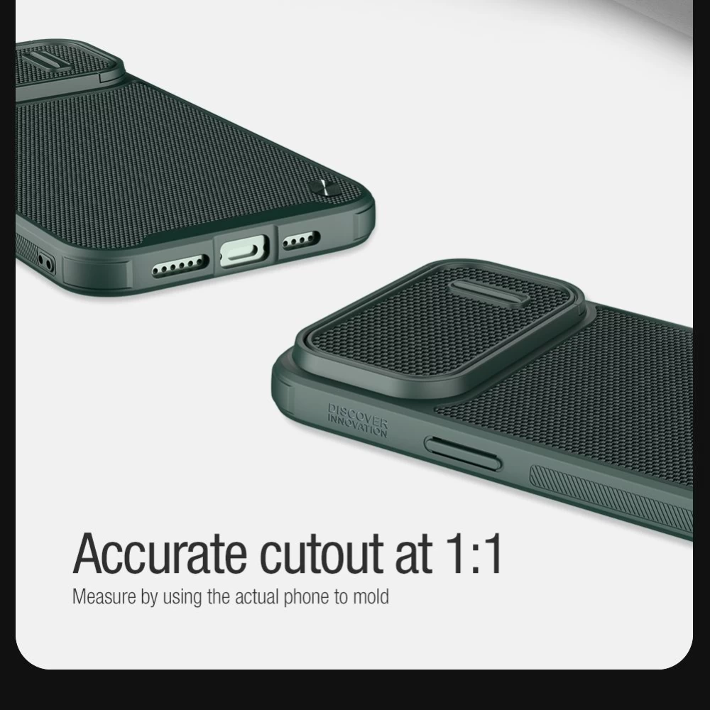 Apple iPhone 13 Pro Max skal grön Nillkin Textured  S