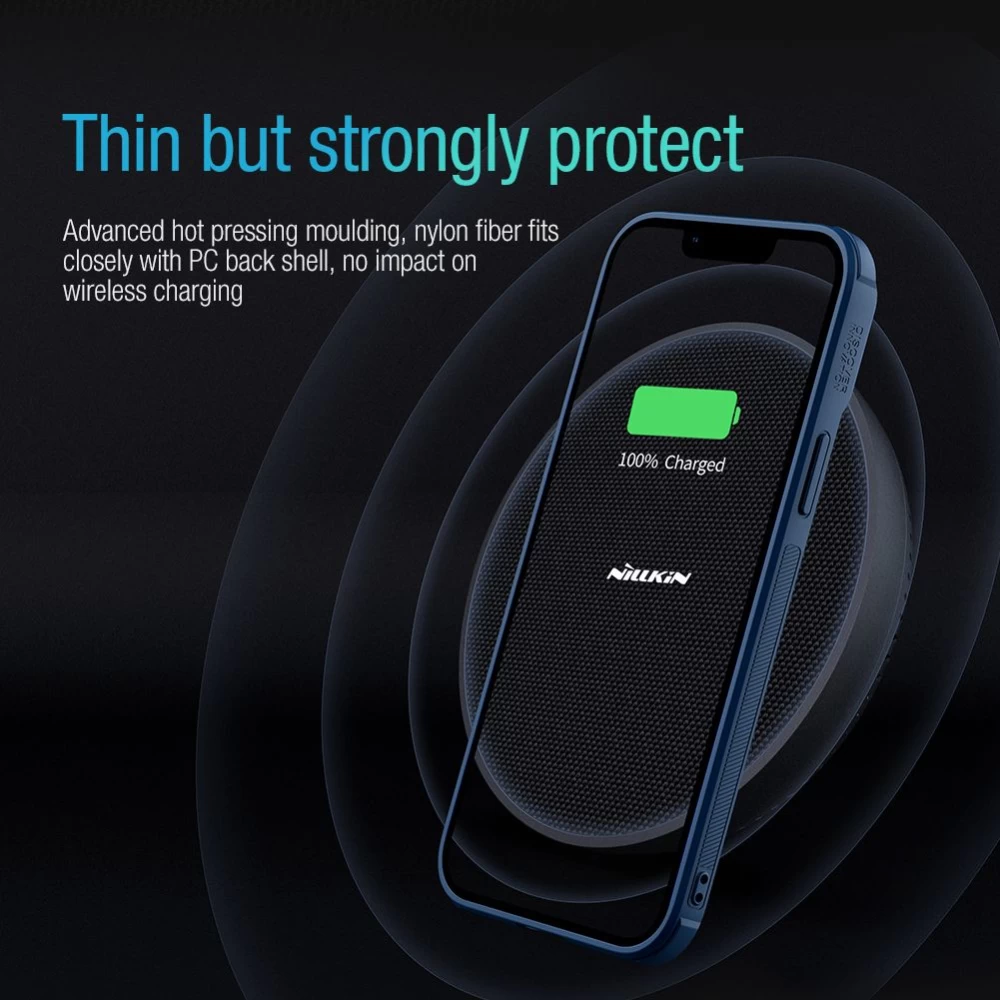 Apple iPhone 13 Pro Max skal blå Nillkin Textured  S