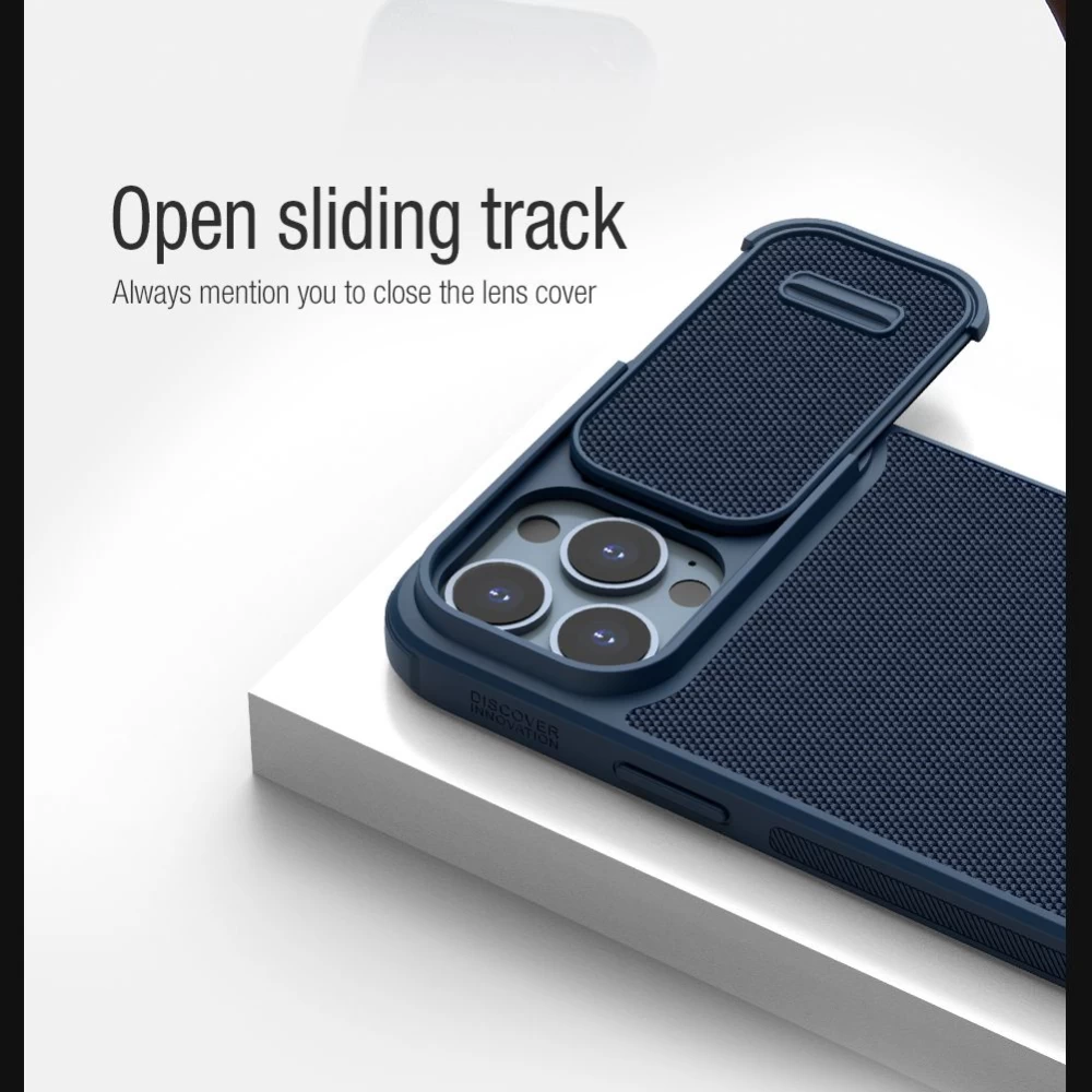 Apple iPhone 13 Pro Max skal blå Nillkin Textured  S