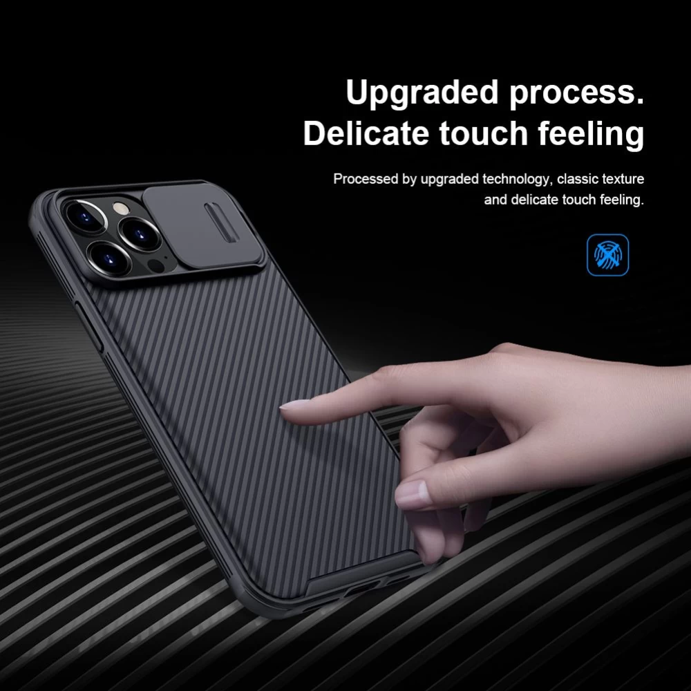 Apple iPhone 13 Pro Max ümbris sinine Nillkin CamShield