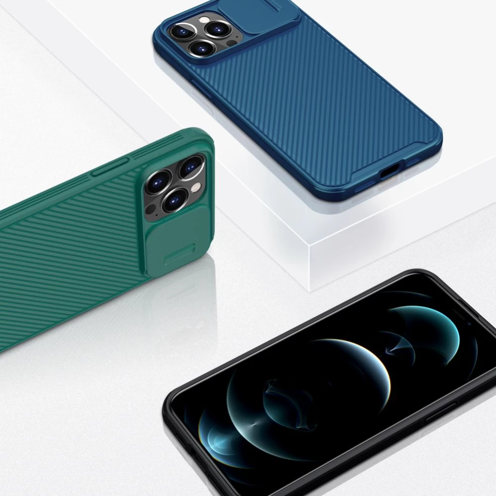 Apple iPhone 13 Pro Max ümbris sinine Nillkin CamShield