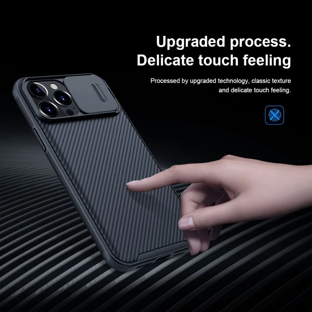 Apple iPhone 13 Pro Max ümbris sinine Nillkin CamShield Magnetic