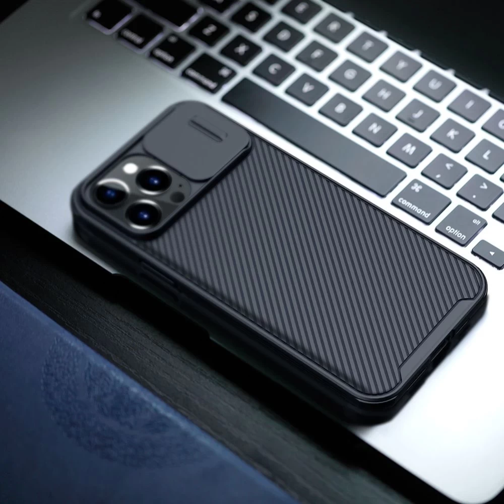 Apple iPhone 13 Pro Max ümbris sinine Nillkin CamShield Magnetic