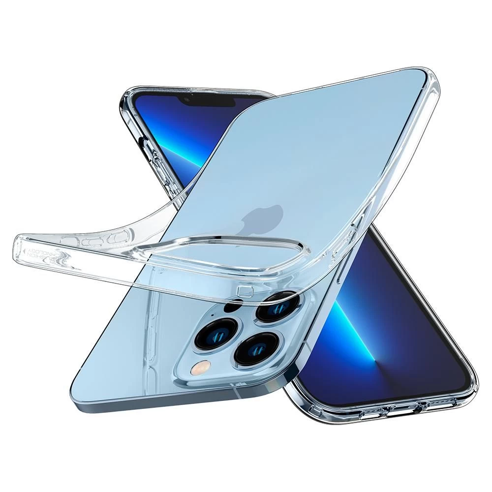 Apple iPhone 13 Pro Max ümbris läbipaistev SPIGEN Liquid Crystal