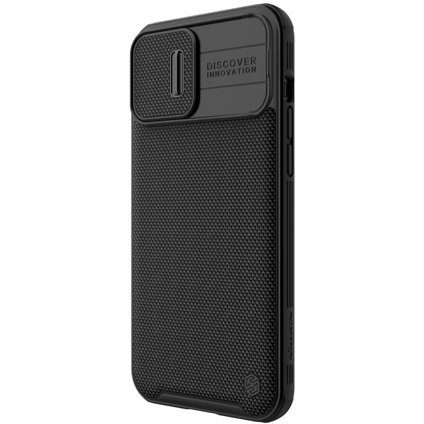 Apple iPhone 13 Pro Max ümbris must Nillkin Textured Magnetic