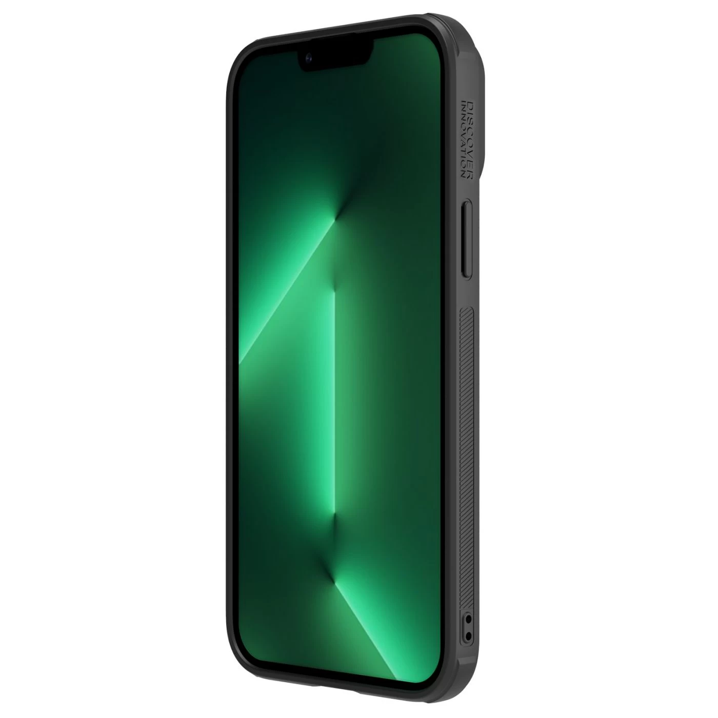 Apple iPhone 13 Pro Max skal svart Nillkin CamShield Leather S