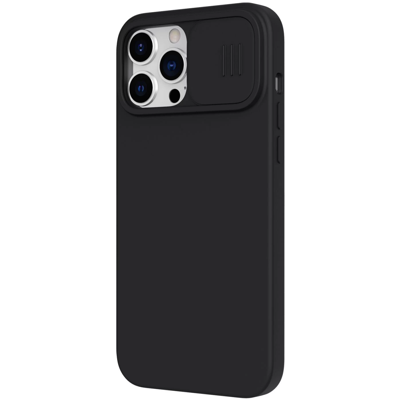 Apple iPhone 13 Pro Max case black Nillkin CamShield Silky Silicon