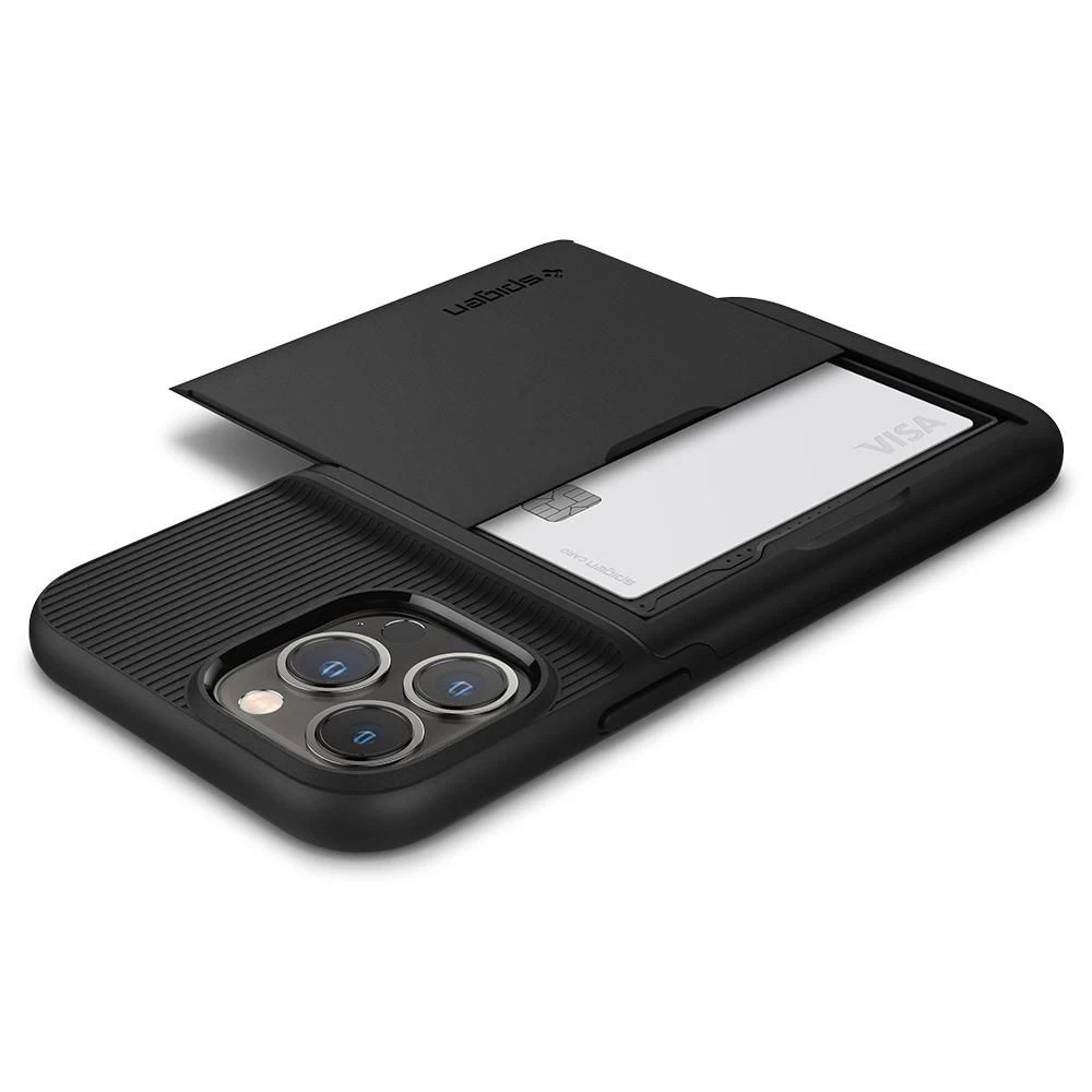 Apple iPhone 13 Pro Max skal svart SPIGEN Slim Armor CS