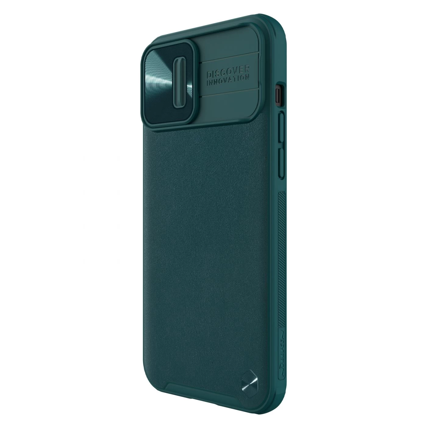 Apple iPhone 13 Pro Max skal grön Nillkin CamShield Leather
