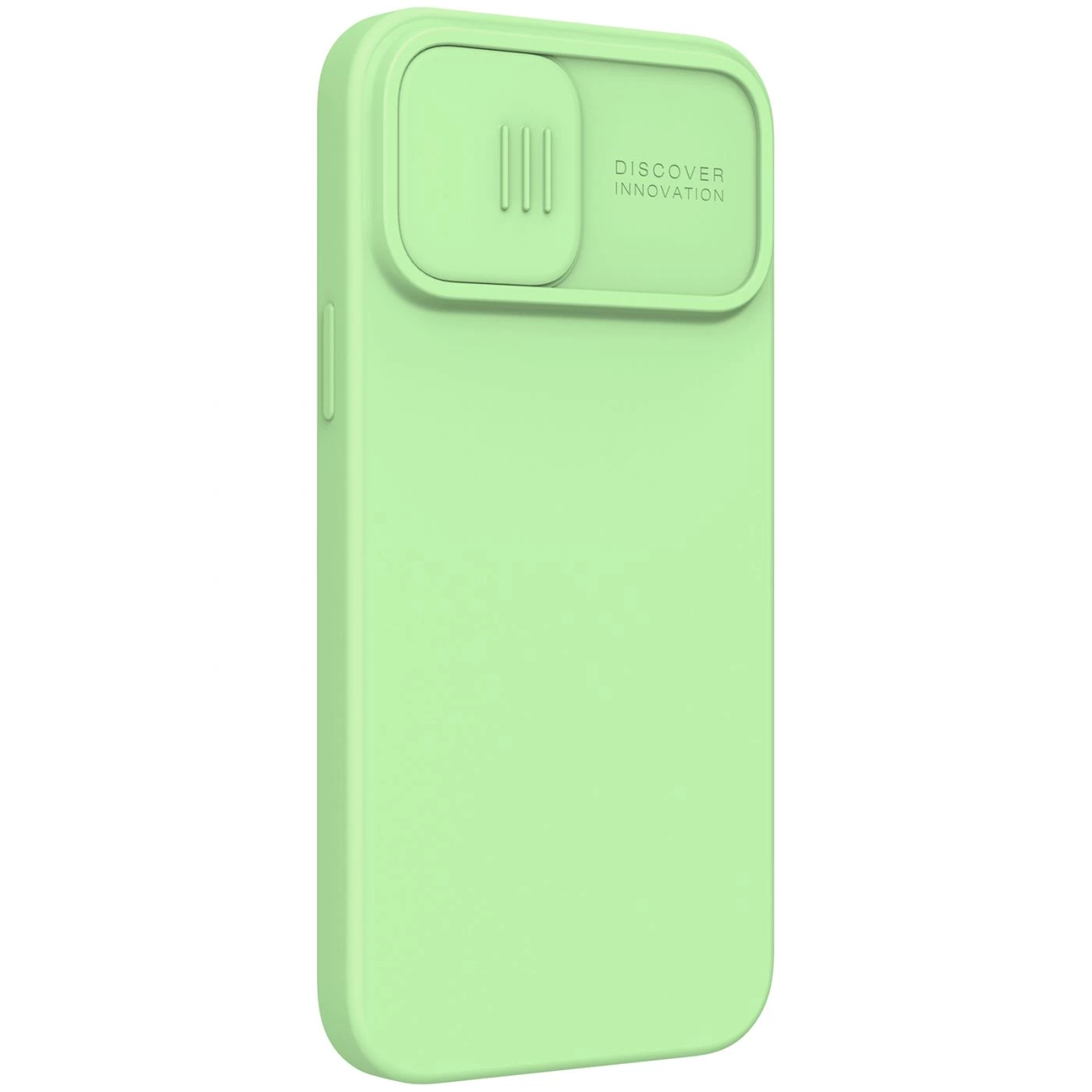 Apple iPhone 13 Pro Max case green Nillkin CamShield Silky Silicon
