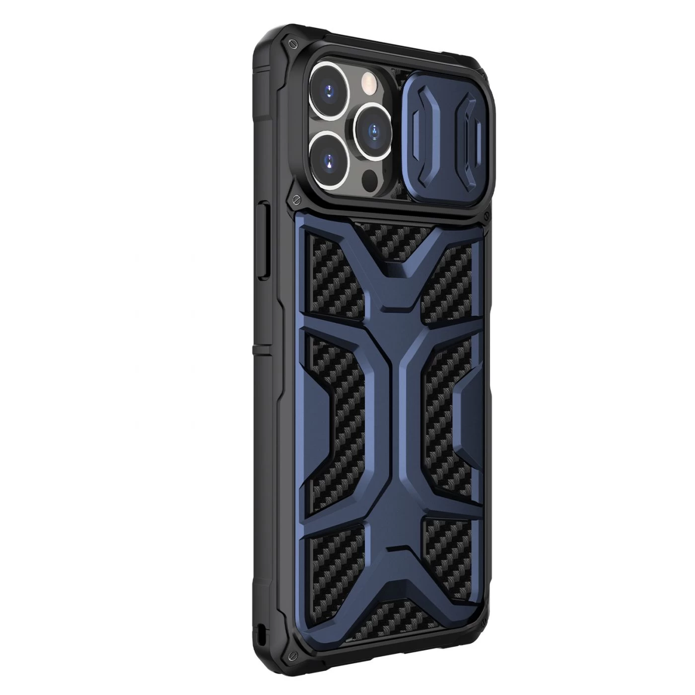 Apple iPhone 13 Pro Max dėklas mėlyna Nillkin Adventurer