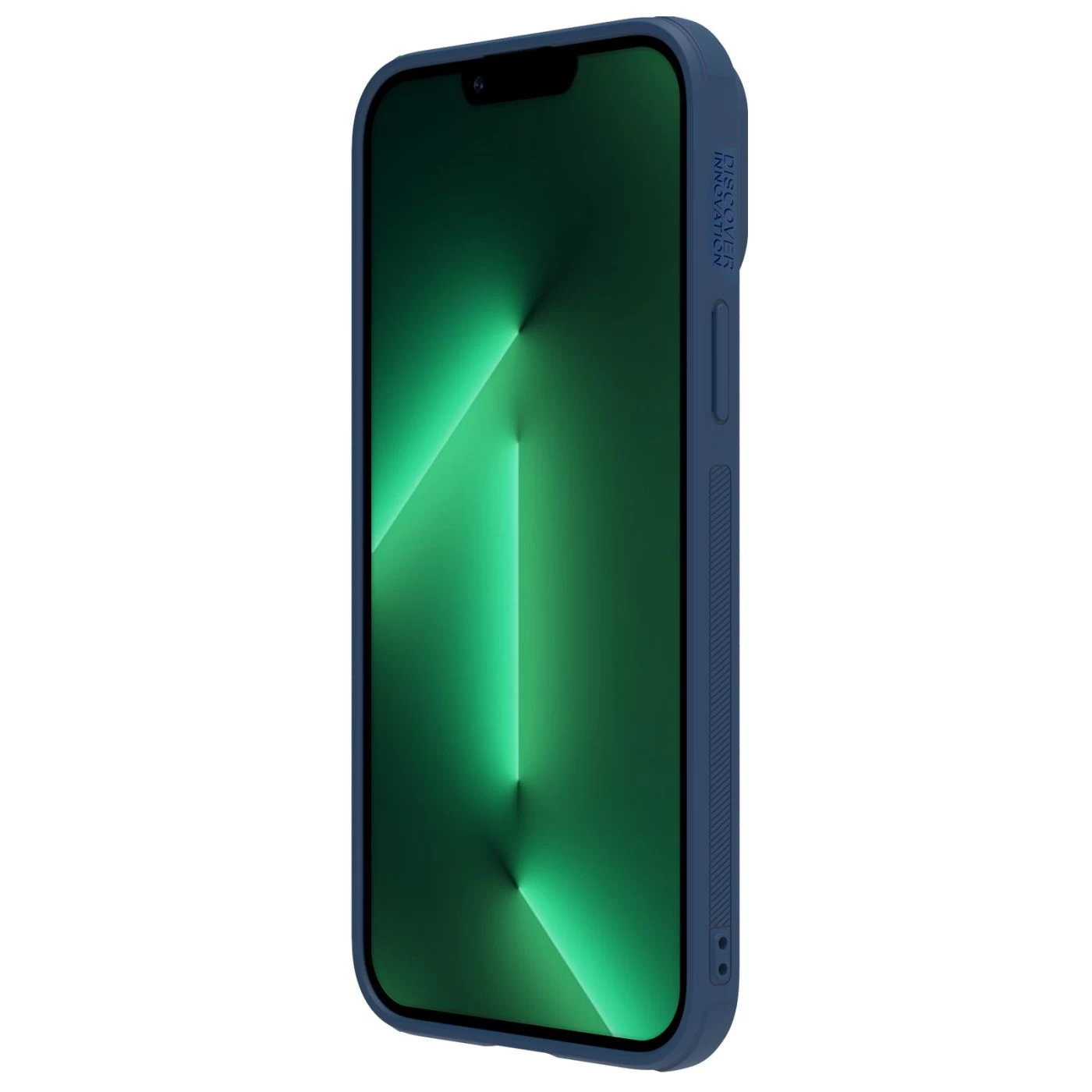 Apple iPhone 13 Pro Max case blue Nillkin CamShield Leather S