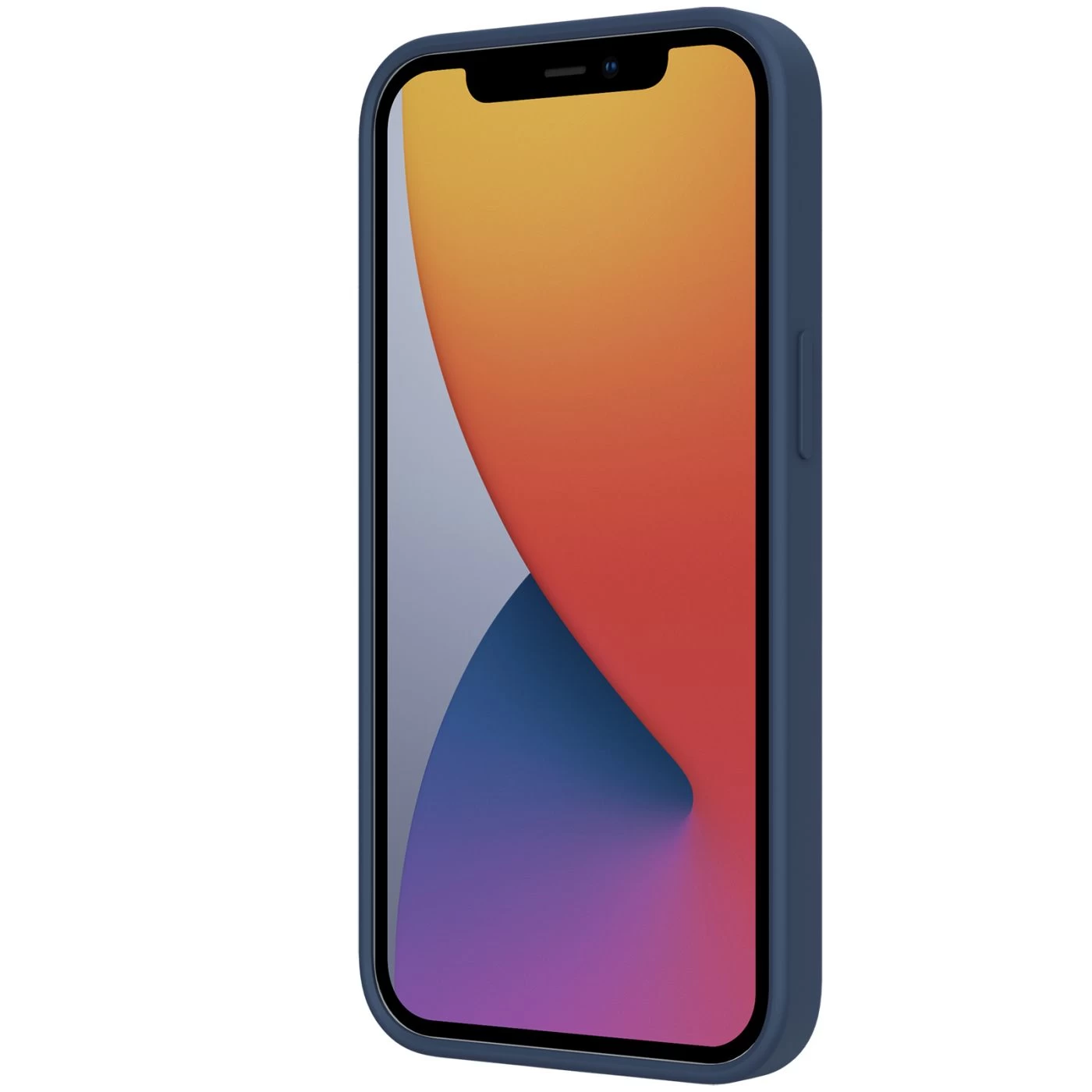 Apple iPhone 13 Pro Max skal blå Nillkin CamShield Silky Magnetic Silicon