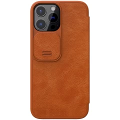 Apple iPhone 13 Pro Max fodral brun Nillkin Qin Leather 