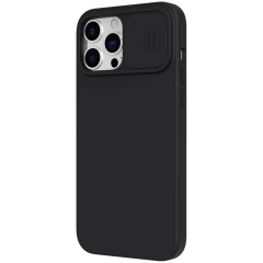 Apple iPhone 13 Pro Max case black Nillkin CamShield Silky Silicon 