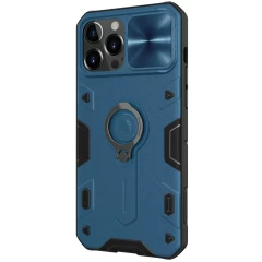 Apple iPhone 13 Pro Max case blue Nillkin CamShield Armor 