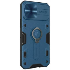 Apple iPhone 13 Pro Max case blue Nillkin CamShield Armor 