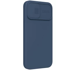 Apple iPhone 13 Pro Max ümbris sinine Nillkin CamShield Silky Silicon 