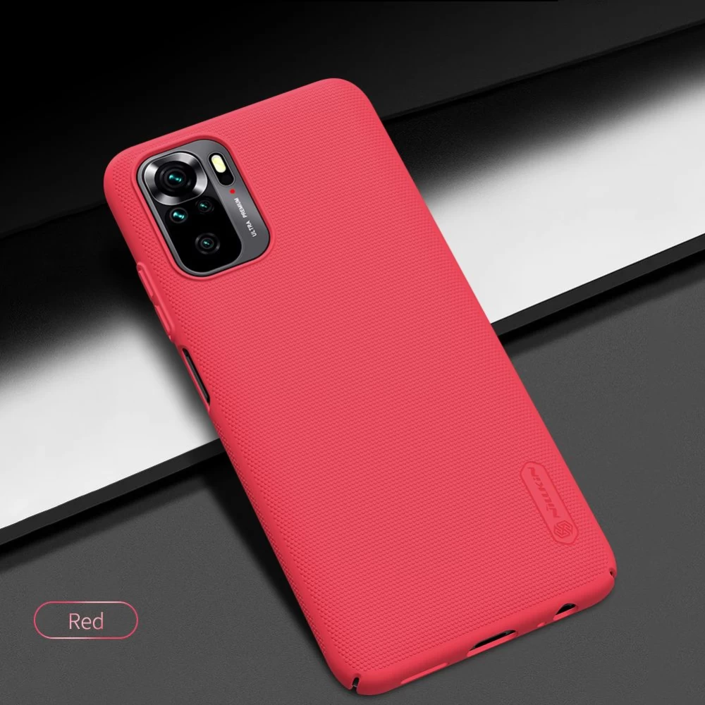 Xiaomi RedMi Note 10S case white Nillkin Super Frosted Shield  10 4G Copy