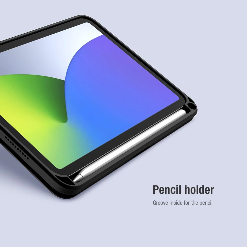 Apple iPad Mini 6 Planšetės dėklas žalia Nillkin Bevel Leather