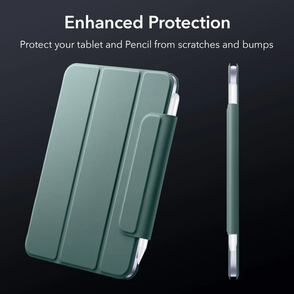 Apple iPad Mini 6 Planšetės dėklas žalia ESR Rebound Magnetic  2021