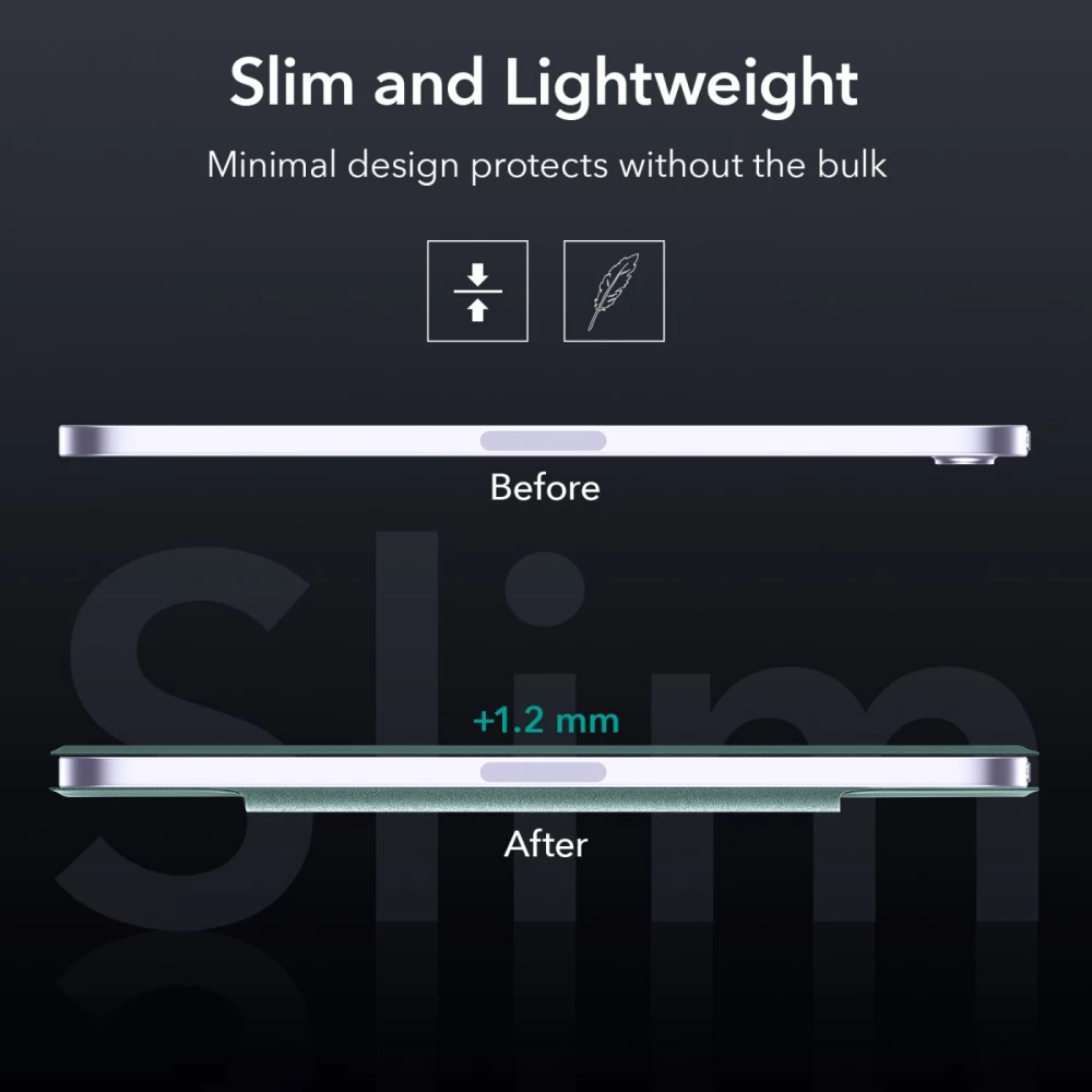 Apple iPad Mini 6 Planšetės dėklas žalia ESR Rebound Magnetic  2021