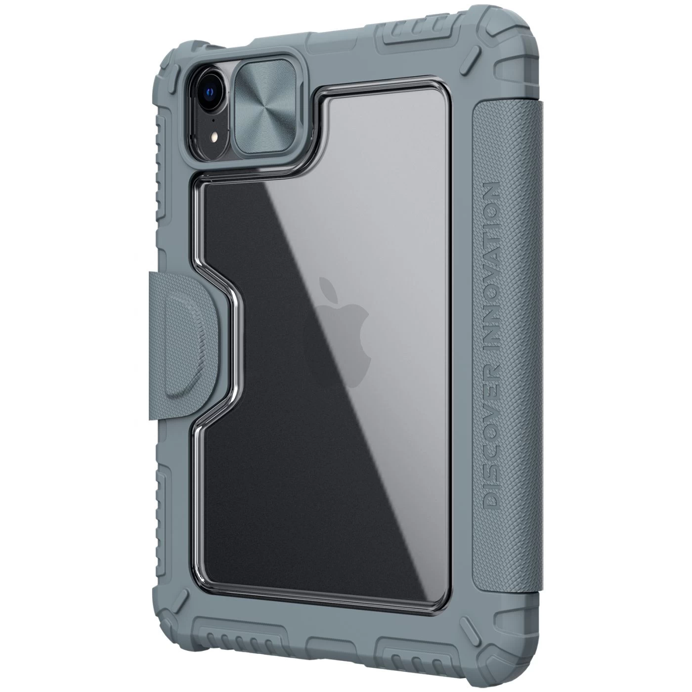 Apple iPad Mini 6 Planšetės dėklas pilkas Nillkin Bumper Leather  Pro