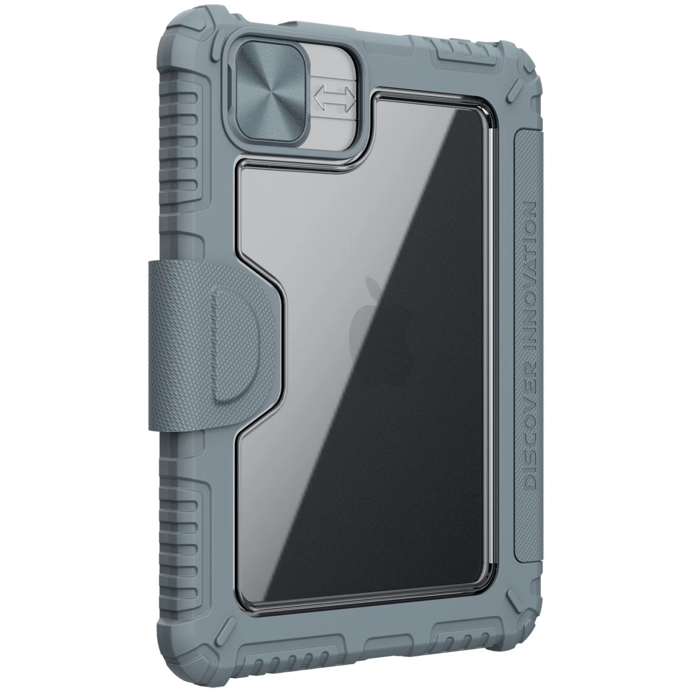 Apple iPad Mini 6 Planšetės dėklas pilkas Nillkin Bumper Leather  Pro
