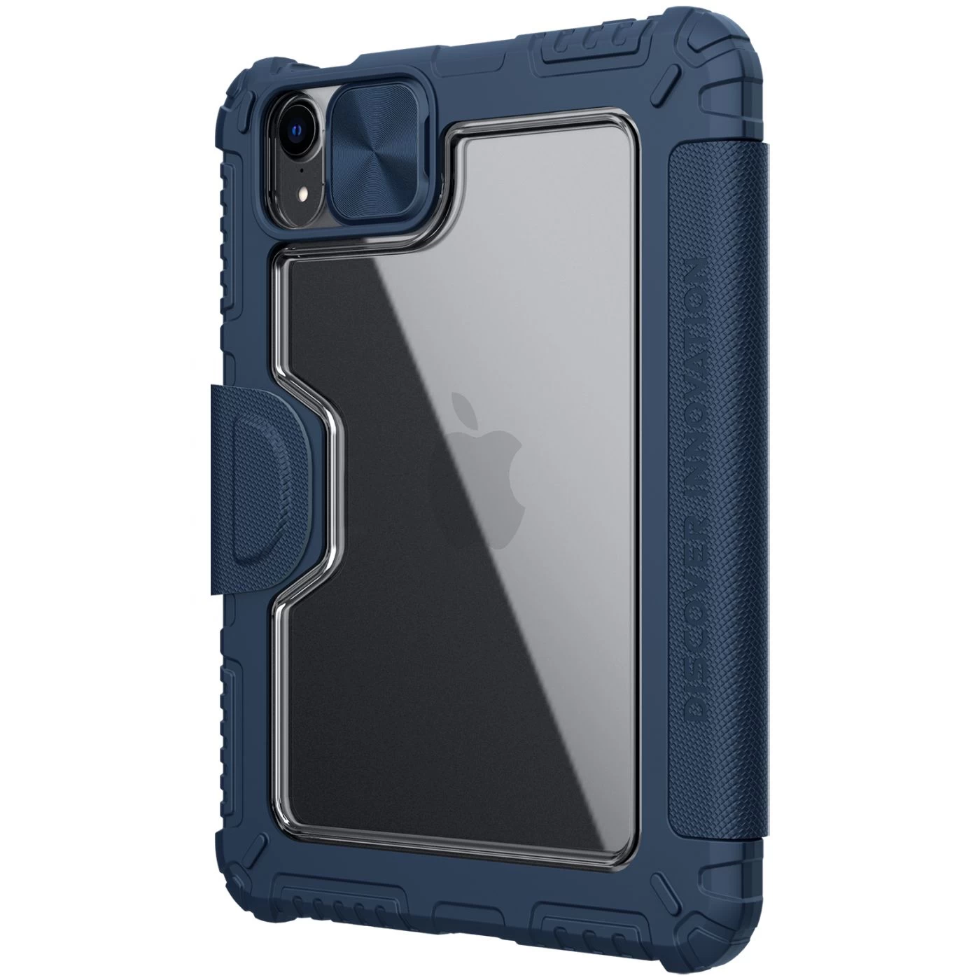 Apple iPad Mini 6 Planšetės dėklas mėlyna Nillkin Bumper Leather  Pro