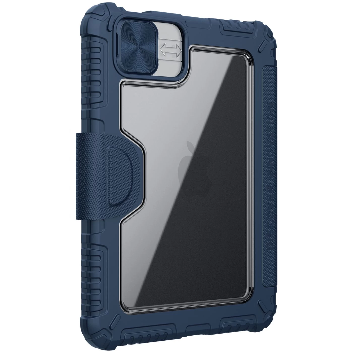 Apple iPad Mini 6 Planšetės dėklas mėlyna Nillkin Bumper Leather  Pro