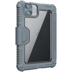 Apple iPad Mini 6 Planšetės dėklas pilkas Nillkin Bumper Leather  Pro