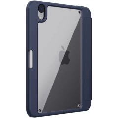 Apple iPad Mini 6 Planšetės dėklas mėlyna Nillkin Bevel Leather 