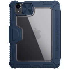 Apple iPad Mini 6 Planšetės dėklas mėlyna Nillkin Bumper Leather  Pro