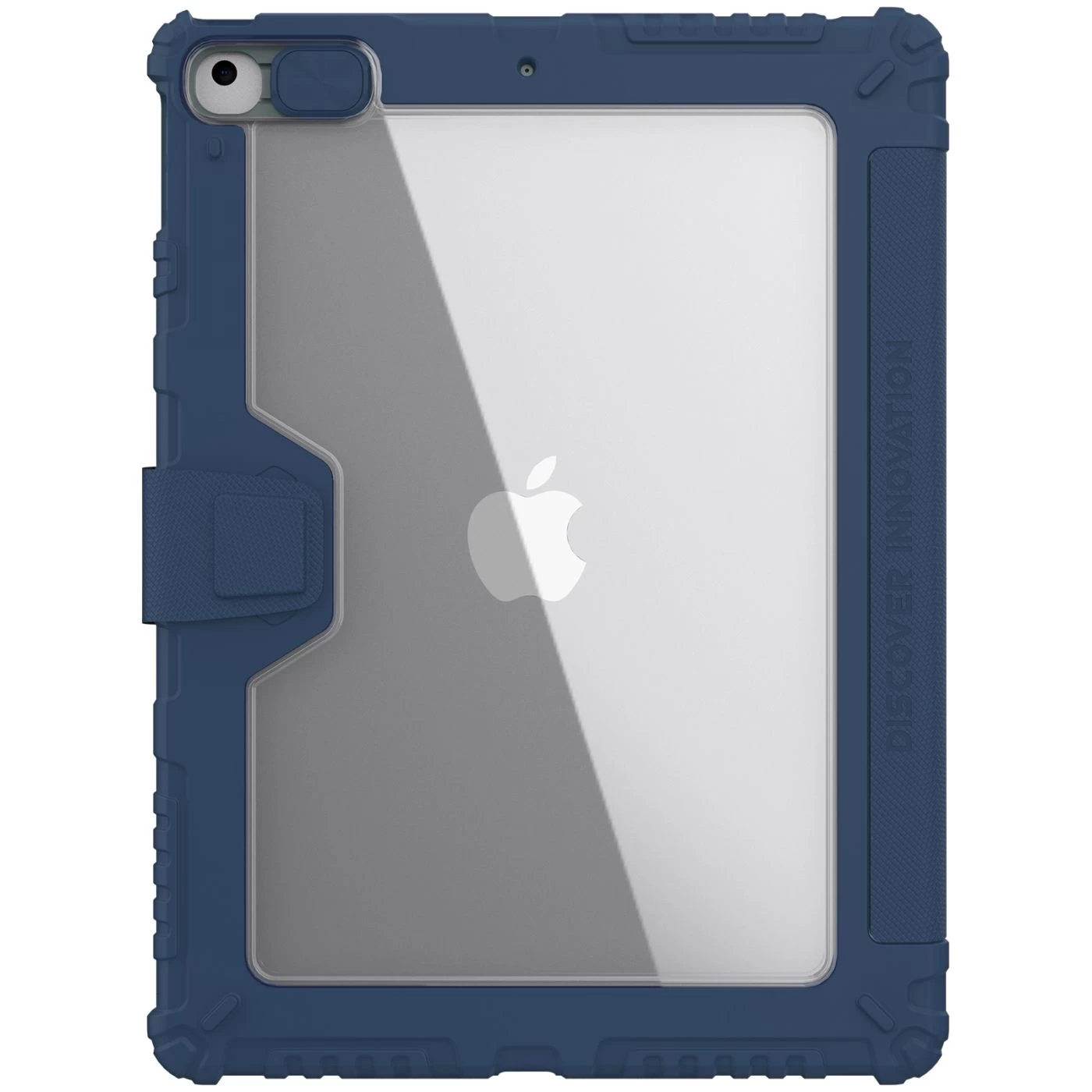 Apple iPad 10.2 9th Gen (2021) tablet case blue Nillkin Bumper Leather  Pro