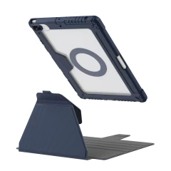 Apple iPad 10.2 9th Gen (2021) чехол для планшетa синий NILLKIN Bumper SnapSafe