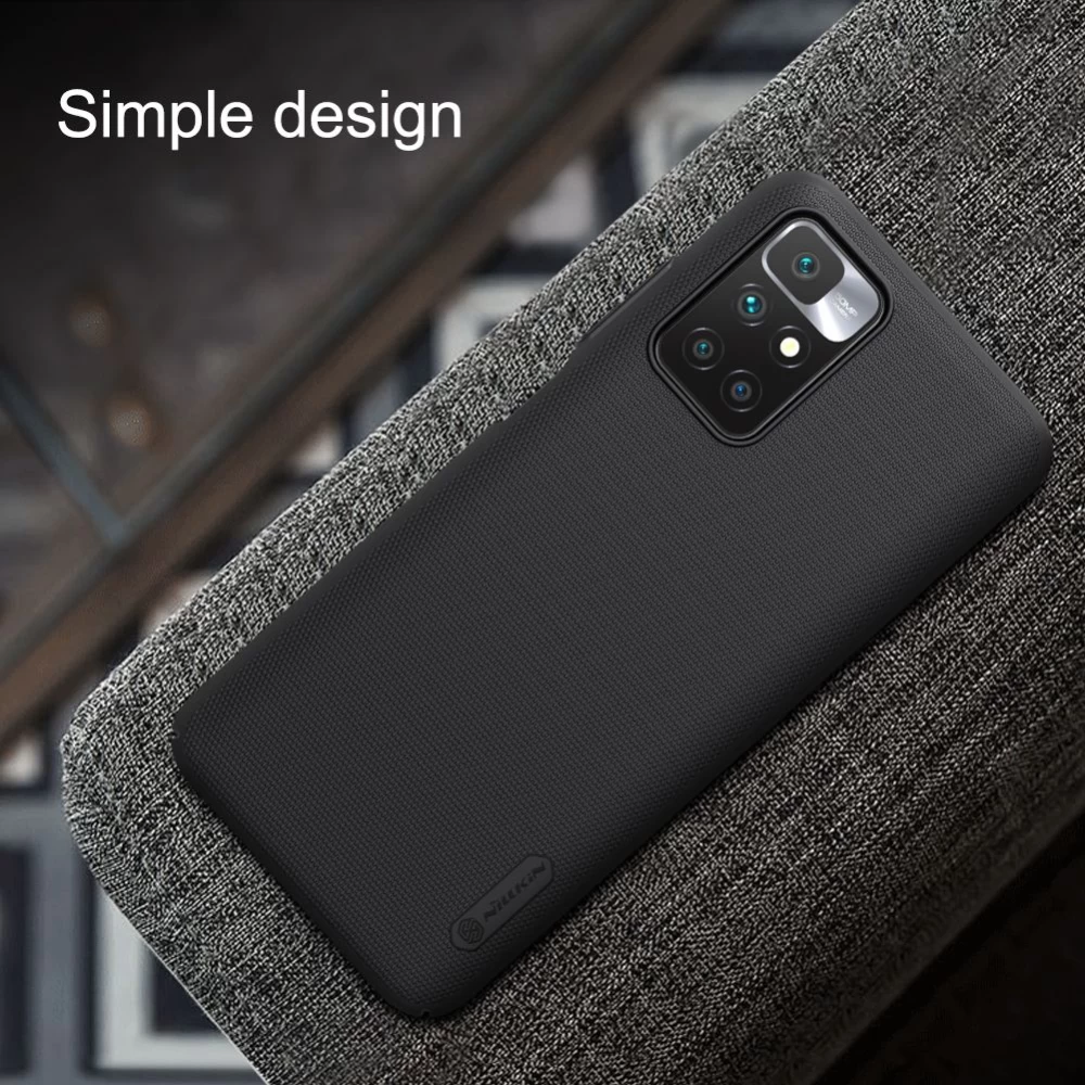 Xiaomi RedMi 10 skal vit Nillkin Super Frosted Shield  Redmi / Prime