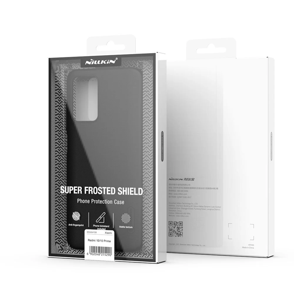 Xiaomi RedMi 10 skal vit Nillkin Super Frosted Shield  Redmi / Prime