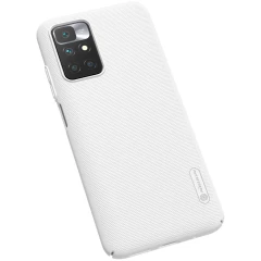 Xiaomi RedMi 10 skal vit Nillkin Super Frosted Shield  Redmi / Prime