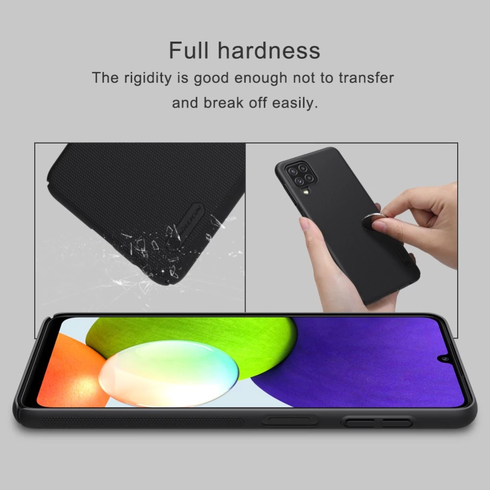 Samsung Galaxy A22 4G vāciņš balts Nillkin Super Frosted Shield