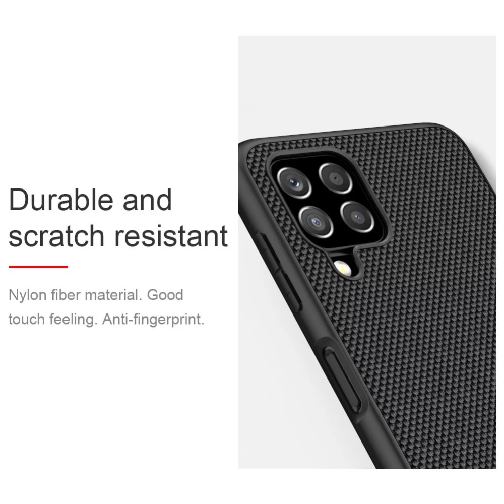 Samsung Galaxy A22 4G vāciņš melns Nillkin Textured
