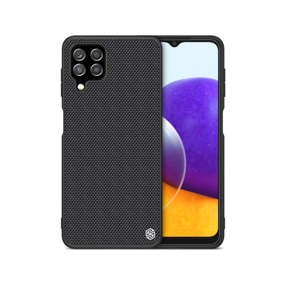 Samsung Galaxy A22 4G vāciņš melns Nillkin Textured